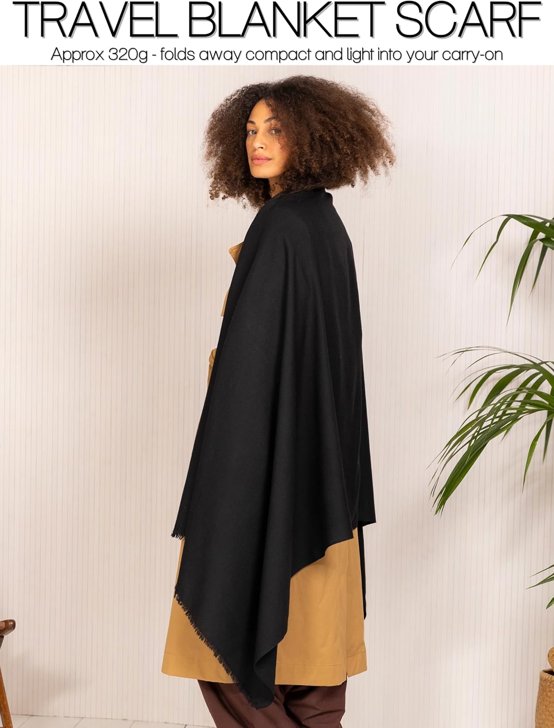 likemary Scarfs for Women - Full Body Lightweight Pashmina Shawls & Wraps - Warm Winter Scarves & Wraps - Blanket Scarf - Image 5