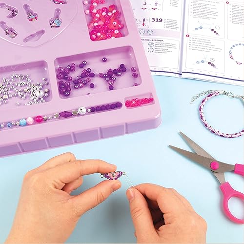 Miniatura 5 de Make It Real - Crystal Dreams joyas y gemas fascinantes - Kit de fabricación de pulseras de dijes de bricolaje - Kit de pulsera de la amistad con