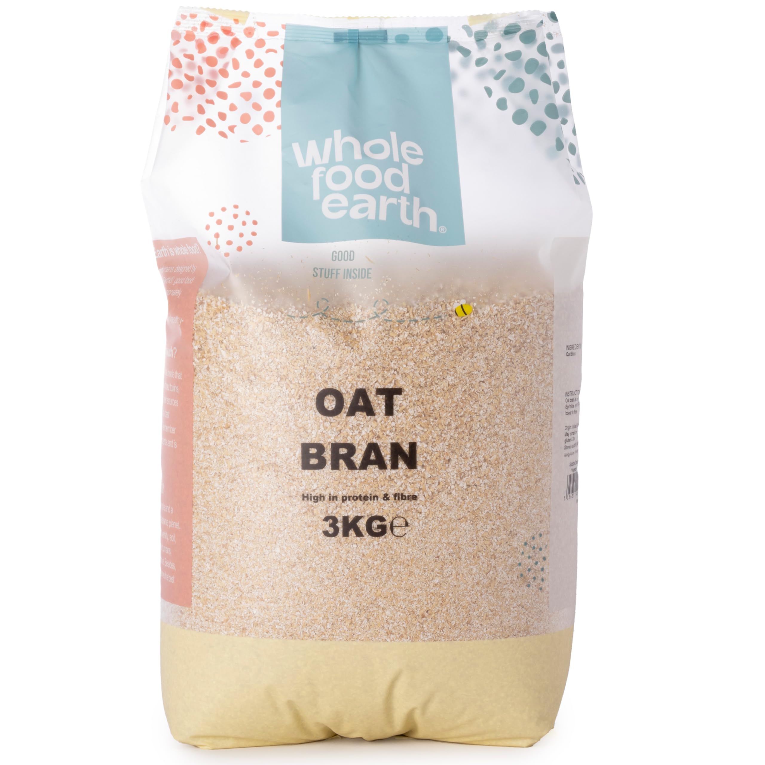 Wholefood Earth Oat Bran Stabilised 3 kg
