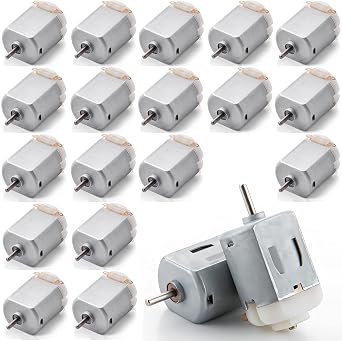 WWZMDIB 20PCS 3V6V 130 DC Toy Motor DIY Small Production Motor Micro Small Motor