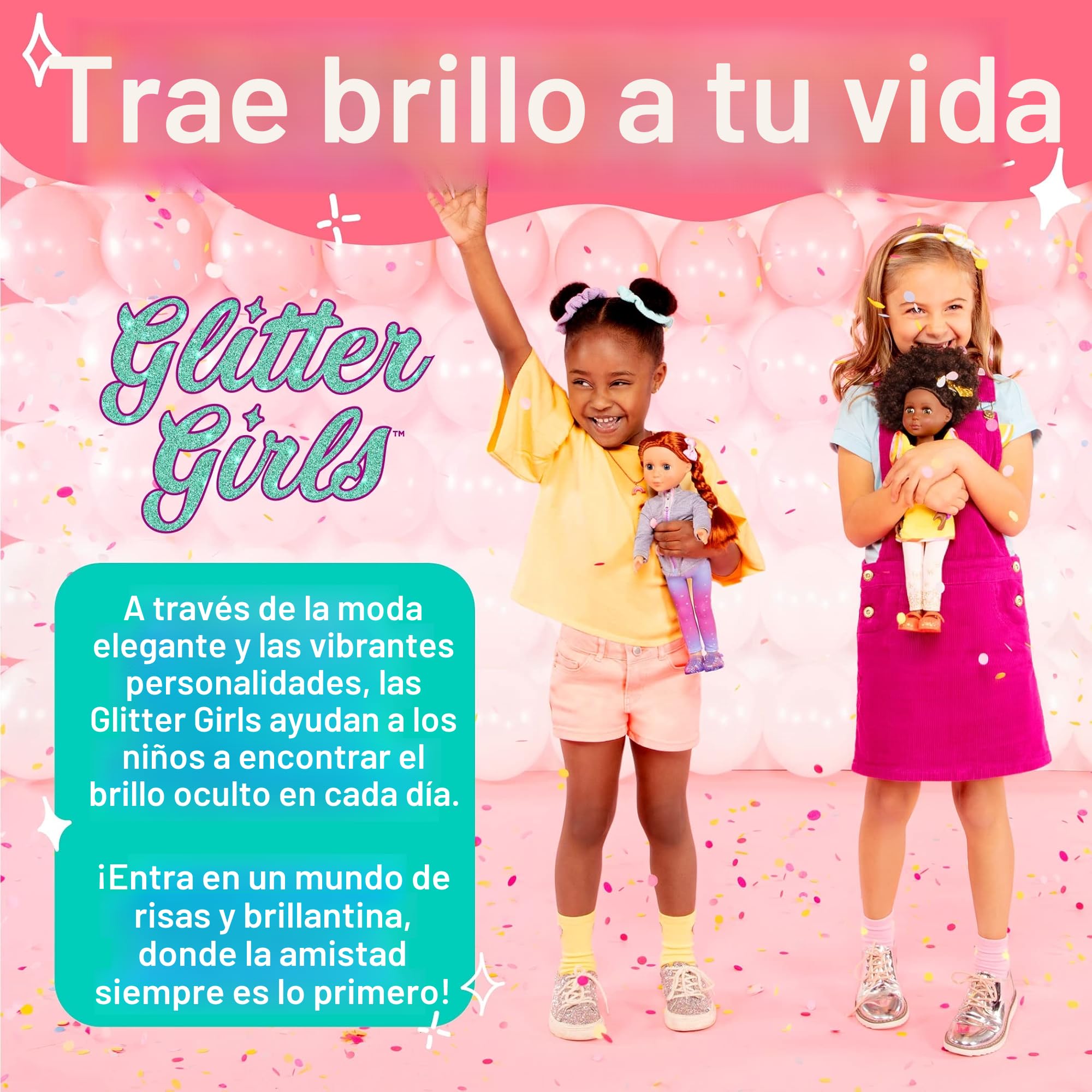 Glitter Girls Coche descapotable púrpura con muñeca Candice