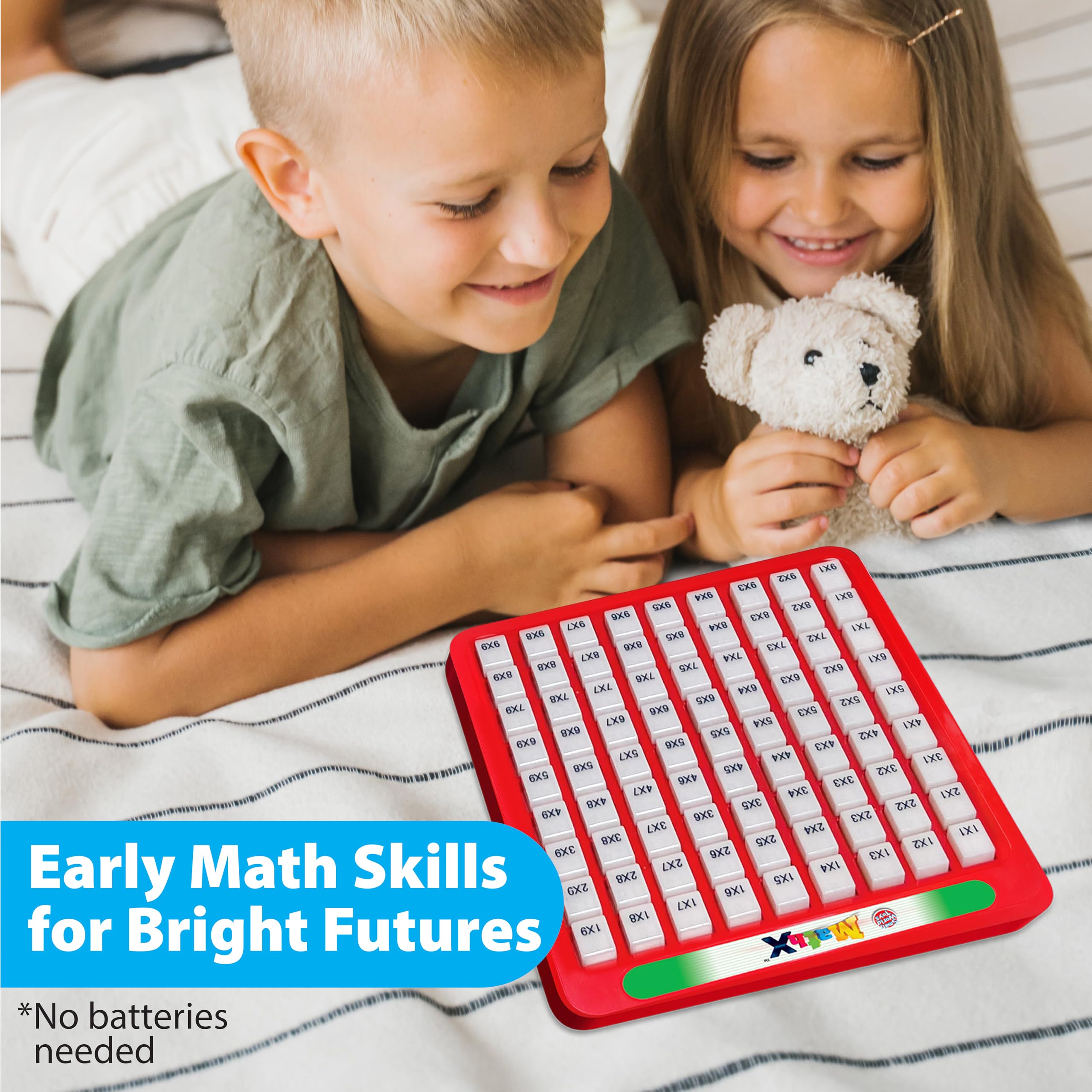 Small World Toys Multiplication Board Game Push Button Multiplication Machine for Kids 3 Kindergarten Math Learning & Education Toys Math Game for Home School Classroom Gifts for Kids product thumbnail 8