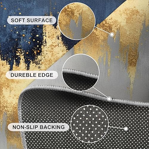 Miniatura 14 de Alfombras temáticas de hacker para dormitorio, alfombra digital de arte abstracto, alfombras Cyberpunk para sala de estar, alfombra antideslizante