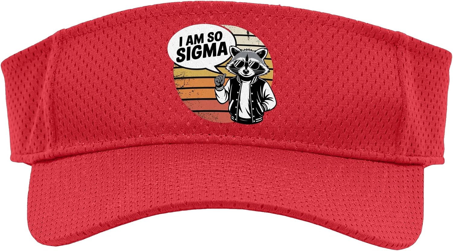 I Am So Sigma Mindset Meme Viral Trending Sport Sun Visor