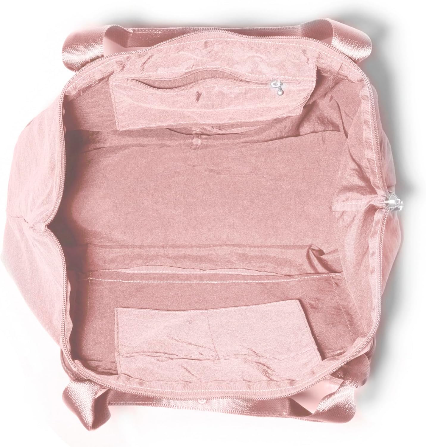 Baggallini Carryall Expandable Lightweight Travel Tote 22" Packable Folding Compact Nylon Washable Weekender w/Luggage Sleeve - Image 14