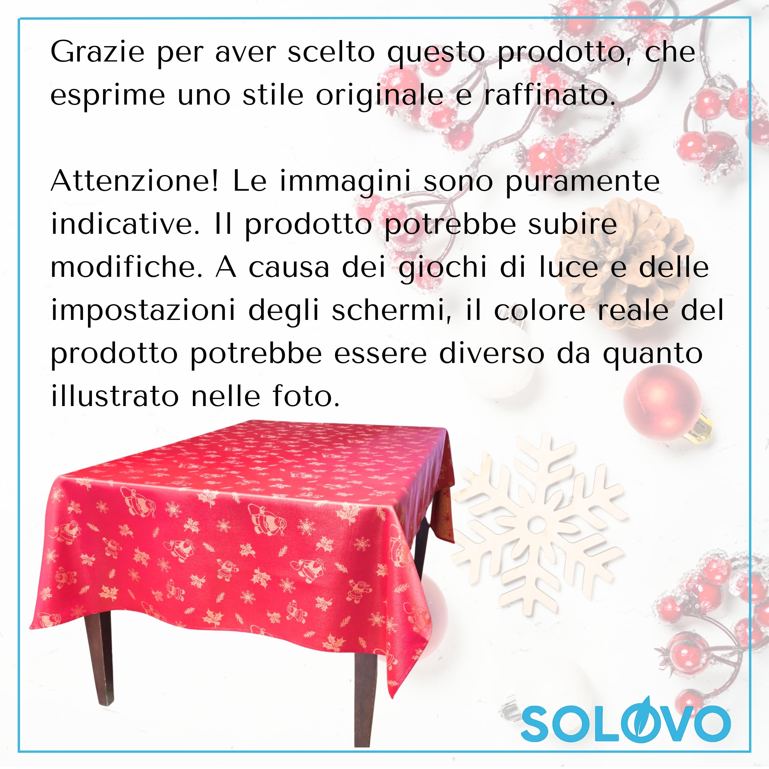 Generico Nappe de Noël rouge doré effet jacquard en 100 % polyester, élégante nappe de Noël rectangulaire sans repassage pour table de fête décorations de flocons de neige (Joan rouge, 140 x 240 cm)