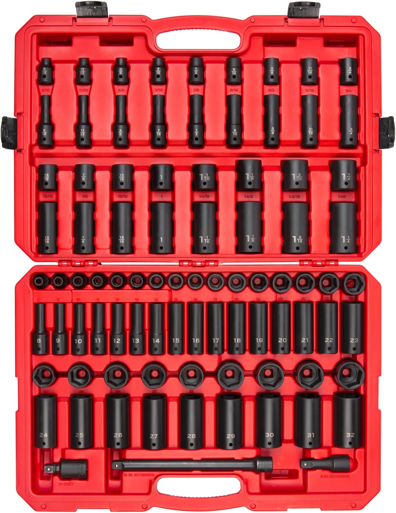 1/2 Inch Drive Impact Socket Set