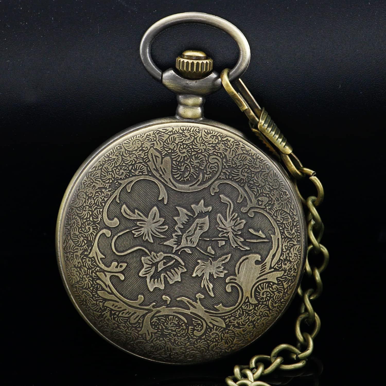 Tiong Pocket Watch,American Eagle Flag USA US Flag Patriotic 4th of July Gifts for Veterans,Pocket Watch for Veterans with Chain,Best Veterans Independence Day Gifts