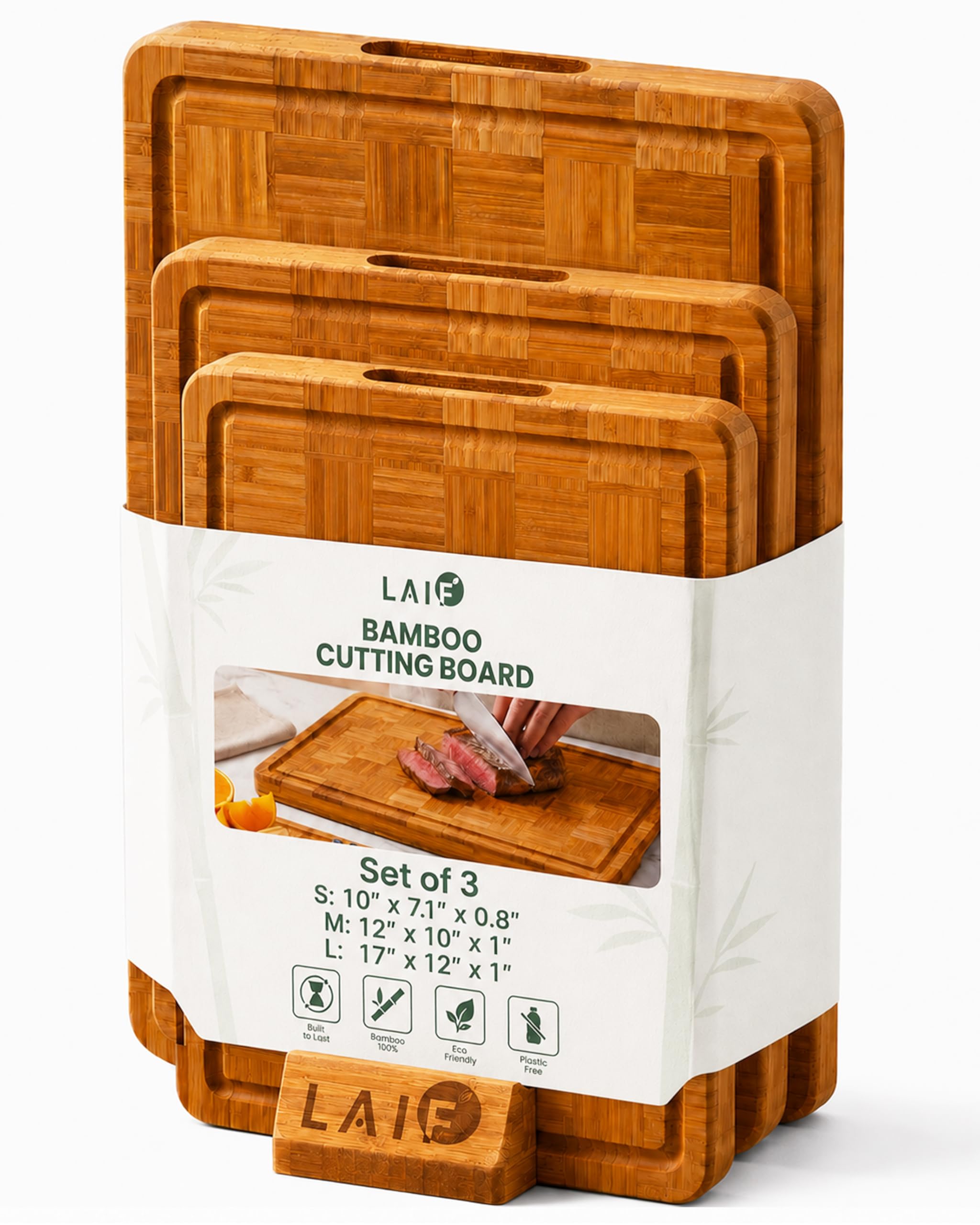 LAIFsolutions Bamboo Board Set