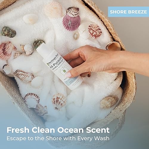 Miniatura 19 de Heritage Park - Detergente de lujo para ropa Detergente para ropa natural y enzimático probado por dermatólogos, a base de plantas, respetuoso