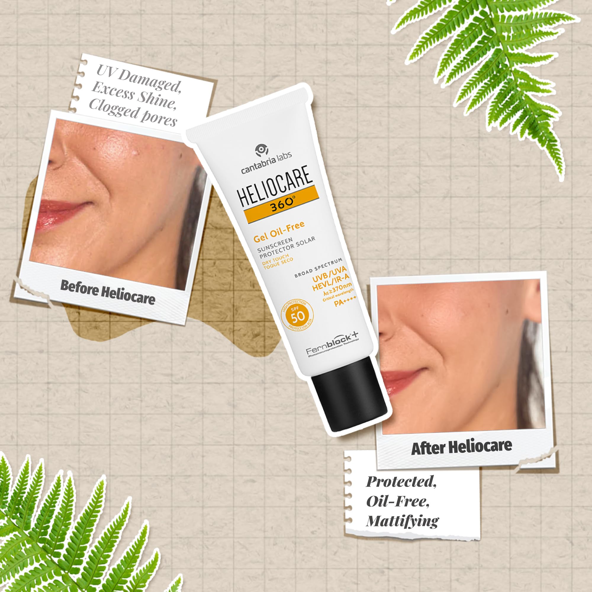 Difa Cooper - Heliocare 360 Gel Oil Free Spf 50-50 ML