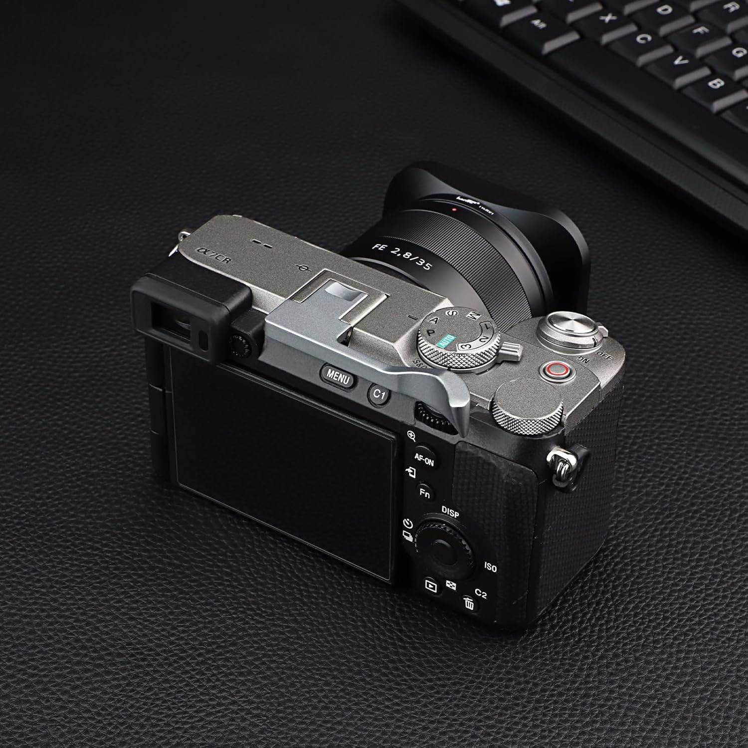 A7CII A7CR Thumb Grip Haoge Metal Thumb Up Rest Hand Grip for Sony α7CII,Alpha 7CII,ILCE-7CII,A7CR Camera Accessories Silver (Not Fits A7C) THB-A7CII-S Hot Shoe Thumb Up - Image 8