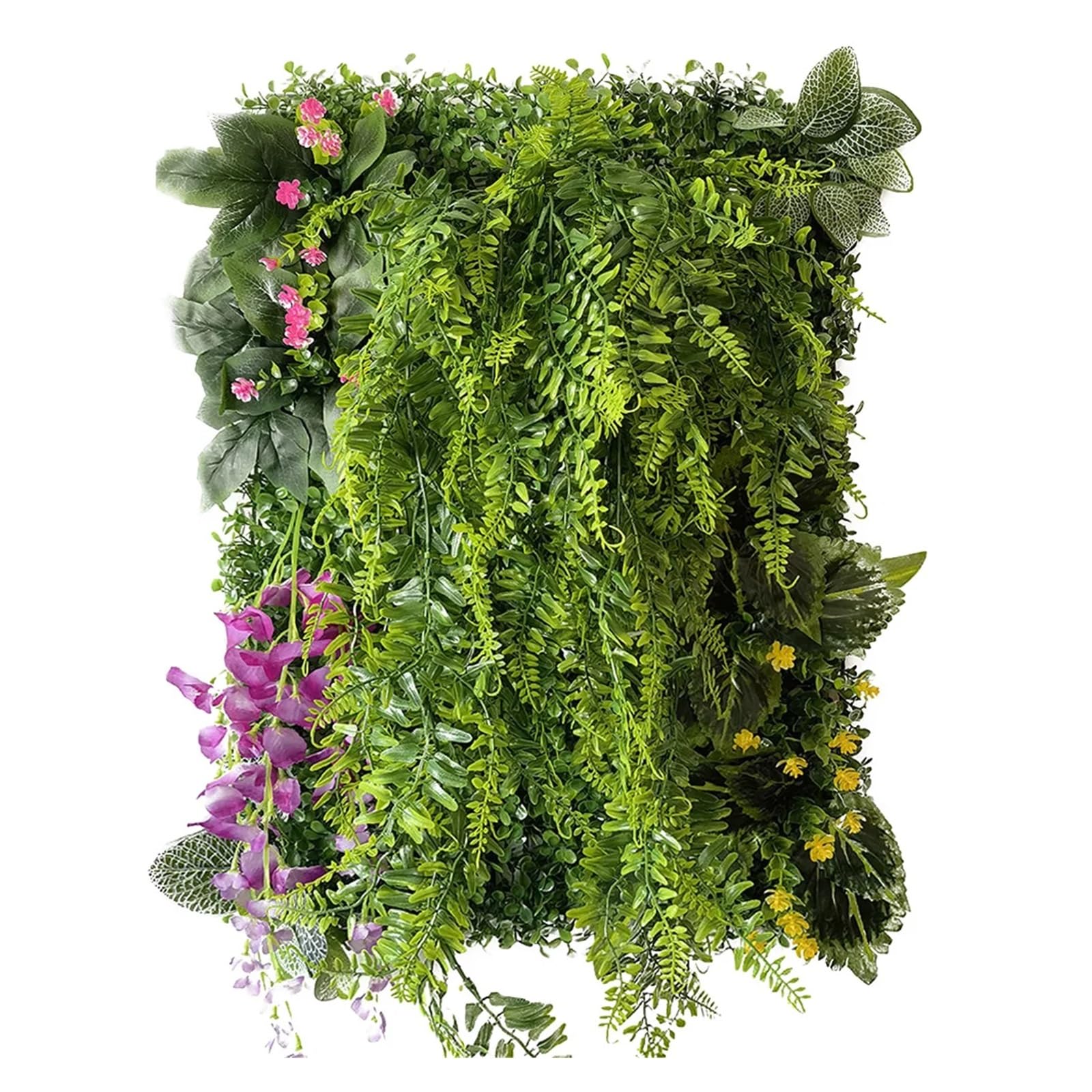 cKqYYdSxiaOCheN 40X60CM Green Plant Wall Artificial Plant Wall Outdoor Fake Lawn Wall Decoration Vertical Green Wall Background(8)