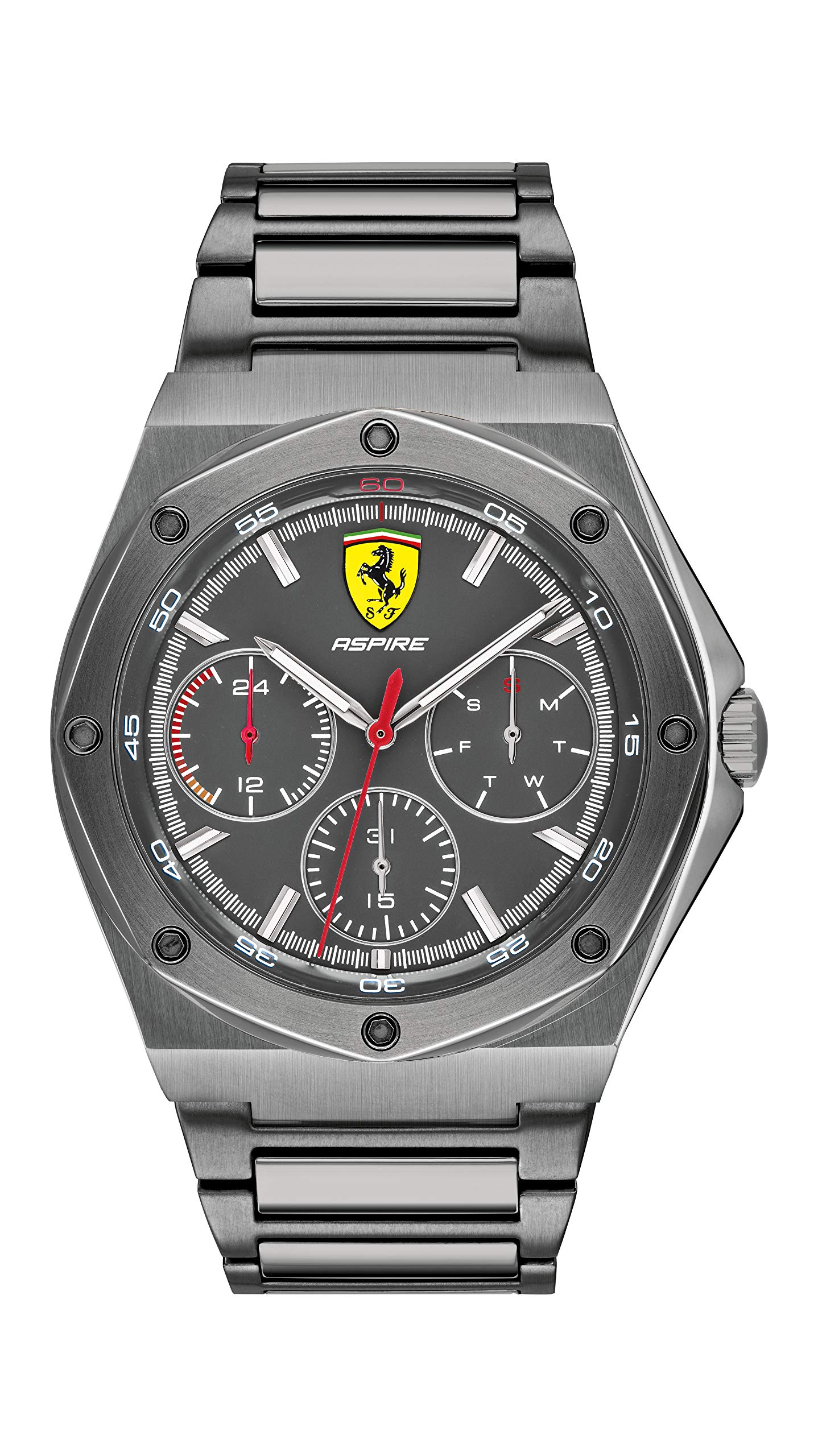 Scuderia Ferrari Aspire Analog Grey Dial Mens Watch-0830695 (B07YNB4XL8) Amazon Price History, Amazon Price Tracker
