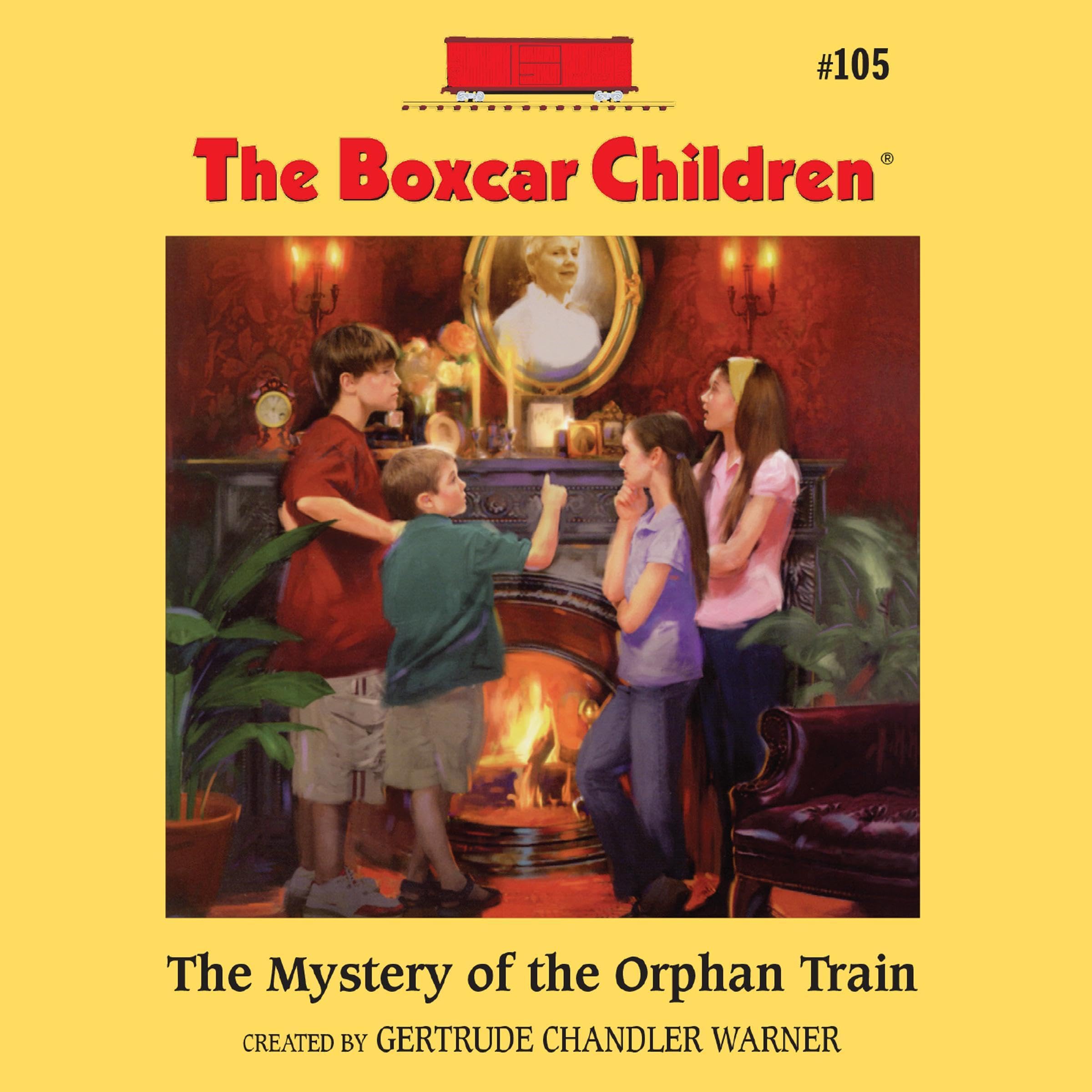 Cover art for The Mystery of the Orphan Train