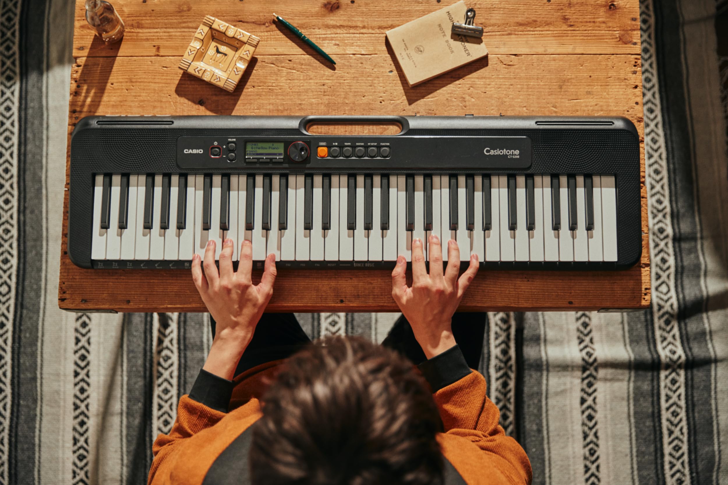 CASIO TONE CT-S200BK tastiera 61 tasti, nero