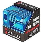 Shashibo Shape Shifting Box - Award-Winning STEM Fidget Toy with Strong Magnets - Fidget Cube Transforms Into 100+ Shapes, Christmas Stocking Stuffers Gift for Kids, Teens, and Adults (Blue Crystal)