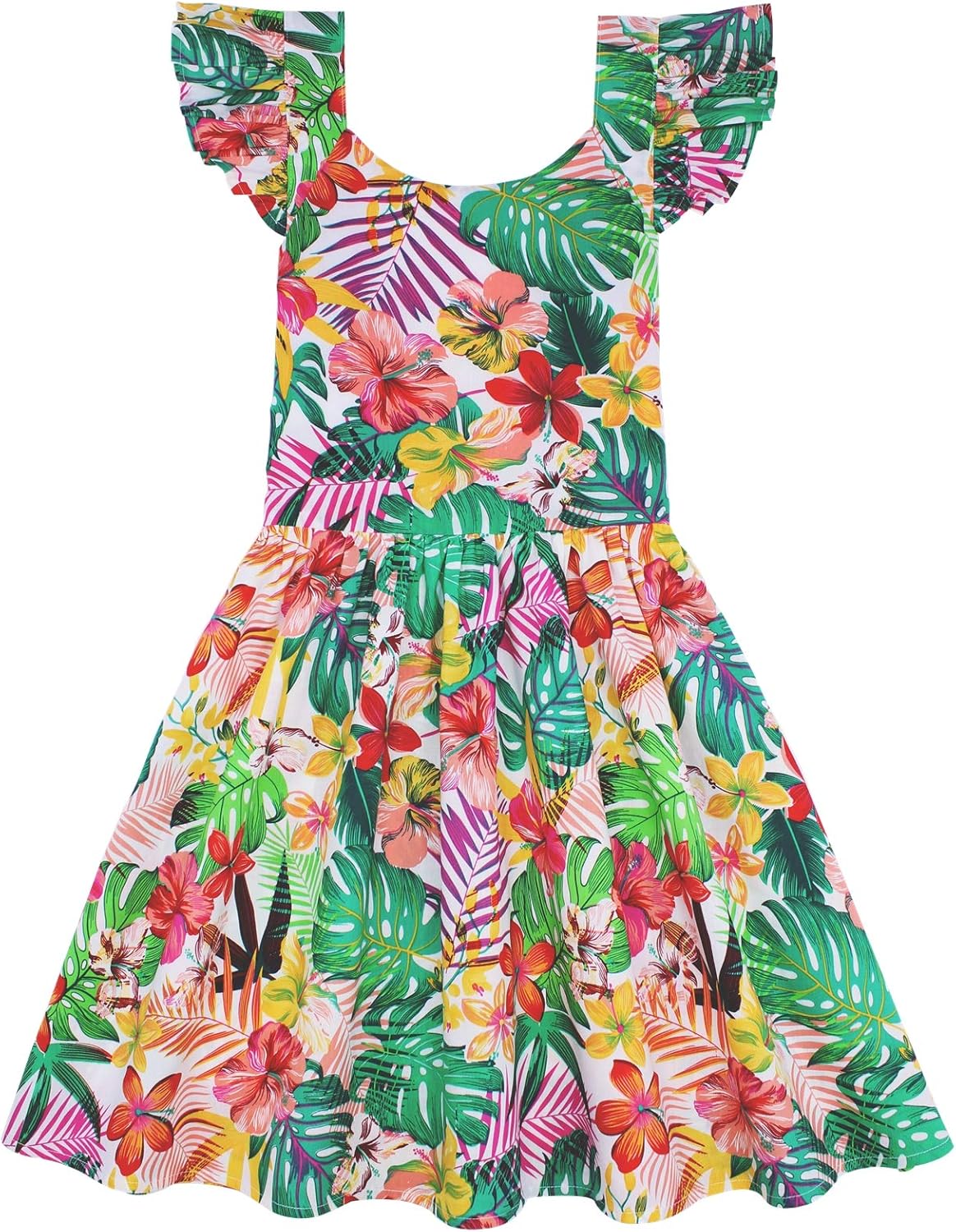 Kid Floral Cotton Girls Dresses Summer Girl Clothes - Image 6