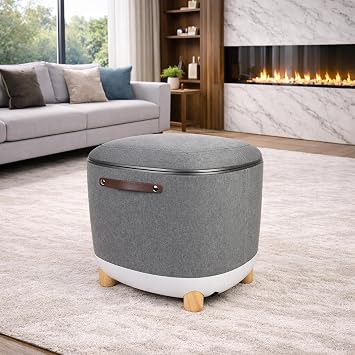 Carepeutic Foot & Leg Massager with Shiatsu, Air Kneading, Vibration & Heat | Foldable Shiatsu Foot & Calf Massager with Vibration, Heat, Air Kneading, Rolling & Adjustable Modes for Home Relaxation