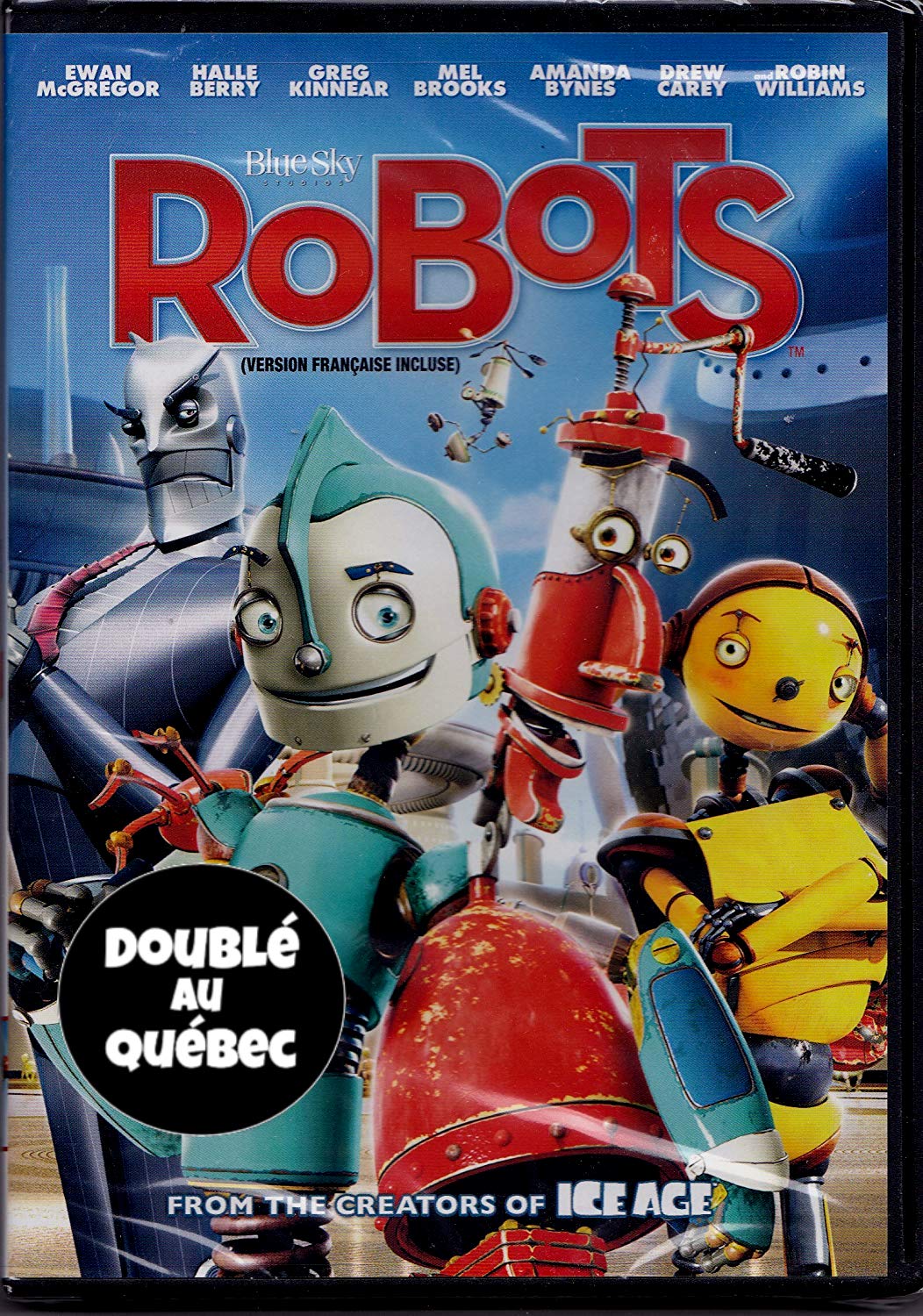 Robots (English/French) 2005 (Widescreen) Doublé au Québec (Cover bilingue) [DVD]