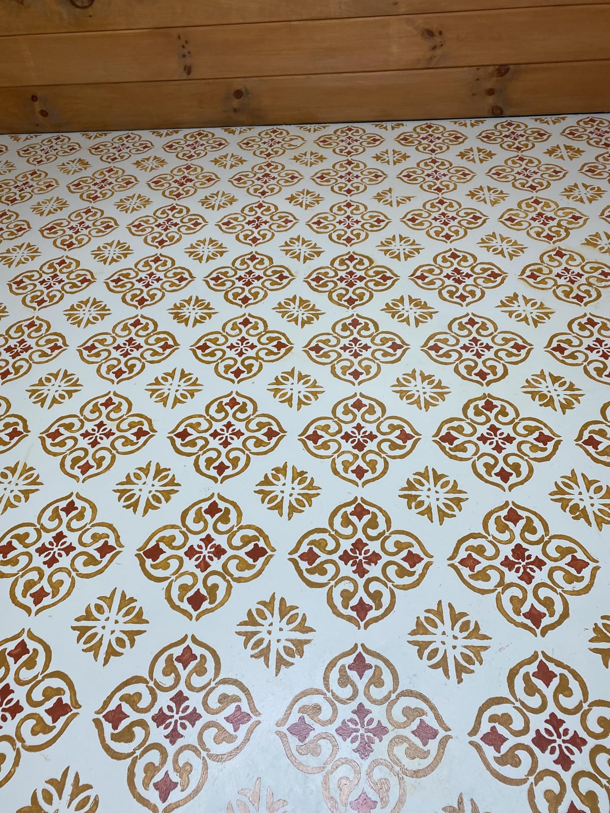 GSS Designs Reusable Tile Stencil - 12x12Inch Large Wall & Floor ...