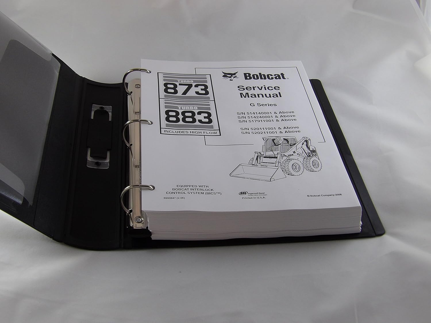 Bobcat 883 G Series Workshop Repair Manual
