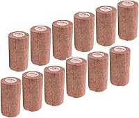 Vista 31 de Cinta adhesiva de 3 pulgadas para veterinarios (varios colores) (paquete de 24) rollo de agarre de vendaje flexible de adherencia autoadhesiva