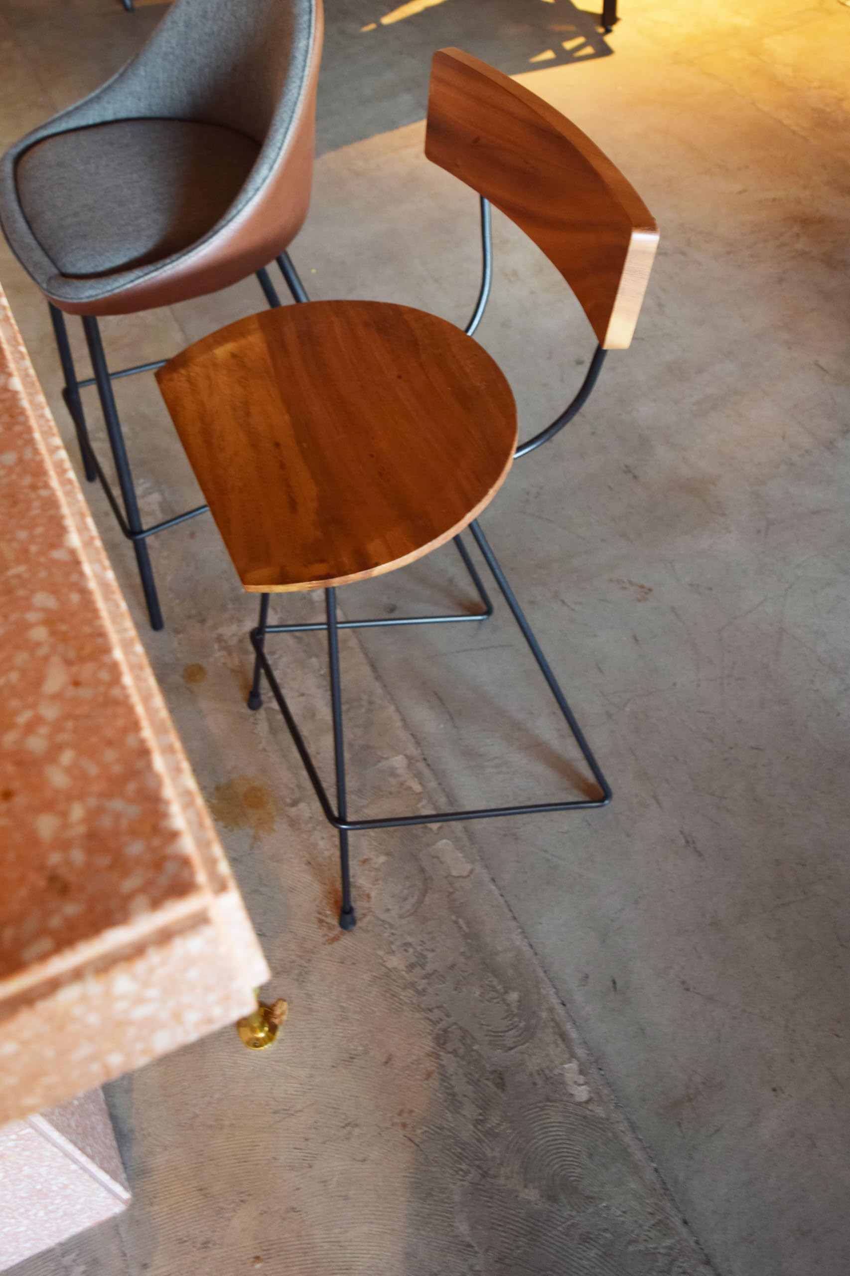 Amazon|東谷 AZUMAYA ジェラルド ウッドカウンターチェア ブラウン JW Amazon|東谷 AZUMAYA ジェラルド ウッドカウンターチェア ブラウン JW