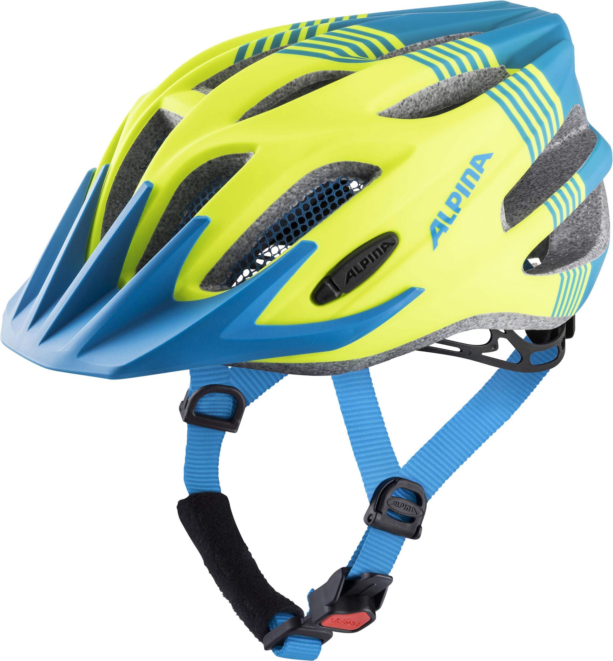 Alpina FB jr. 2.0 Fietshelm Wit/Blauw