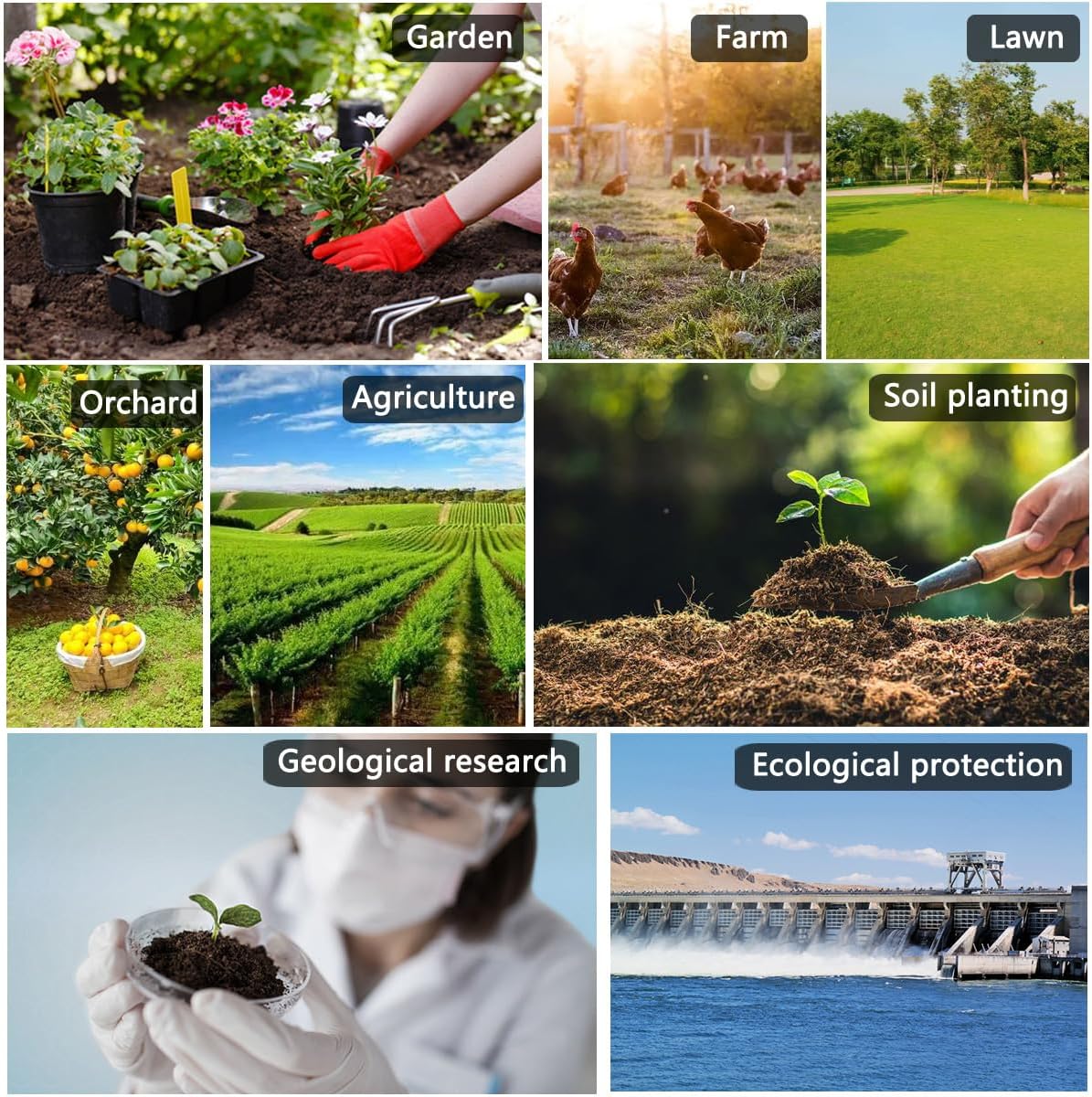 INTBUYING 40’’ Soil Sampler Probe Soil Test Probe with 8’’Sample Ejector and Foot Pedal &Rubber Handle Stainless Steel 2in Dia for Soil Sampling Lawn Garden Farm