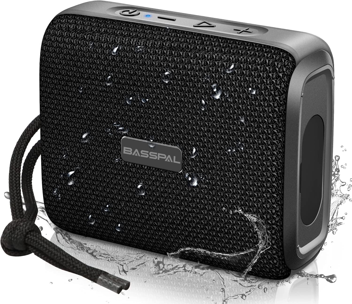 Basspal Bluetoth Speaker, IPX7 Waterproof Shower Speakers
