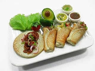 1:6 Compatible with Barbie Dollhouse Miniatures Food Meat Wrap Steak Plate Supply 14678
