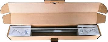 DIN Rail Mounting Bracket | Rack Mount DIN Rail Kit Rack Ears DIN Rail Slotted Aluminum Alloy Oxidation Length 17 Inch Width 35mm Height 7.5mm