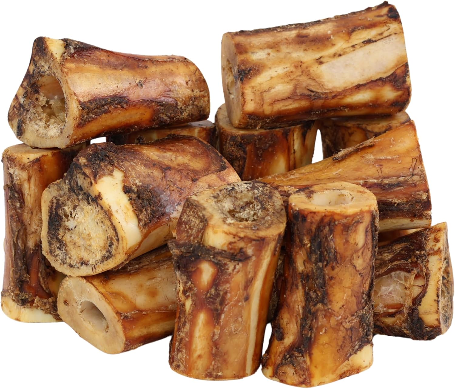 TREATOPIA Adventure Dynamo Beef Marrow Dog Bones 3” (12 Pack), Long-Lasting Natural Chews, Center-Cut Single Ingredient Treats, Slow-Roasted, Hand-Trimmed, Made in USA, No Additives or Fillers