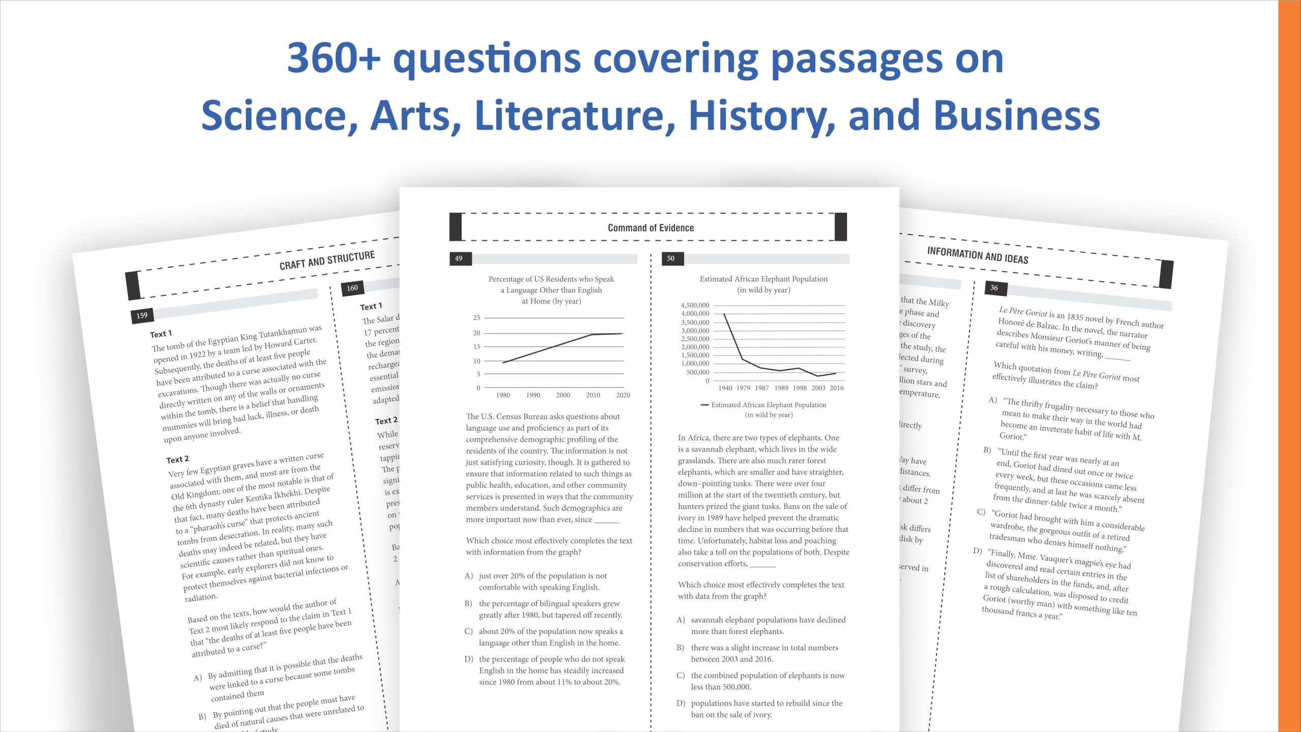 Digital SAT Prep Combo 2026: Study Guide with 1550+ Questions Across 5 Full-Length Tests and Practice Questions for Reading, Writing, and Math 2