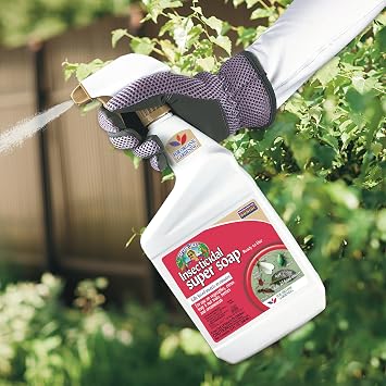 Bonide Captain Jack's Insecticidal Super Soap, 32 oz Ready-to-Use Spray For Organic Gardening and Outdoor Plants | Ready-to-Use Spray, For Organic Gardening, Outdoor Plants