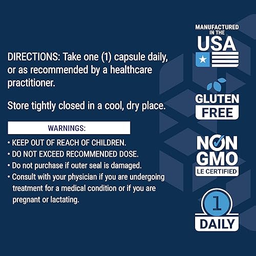 Miniatura 7 de Life Extension Bio-quercetina, para salud cardiovascular + endotelial y respuesta inmune saludable, una vez al día, sin OMG, 30 cápsulas vegetarianas