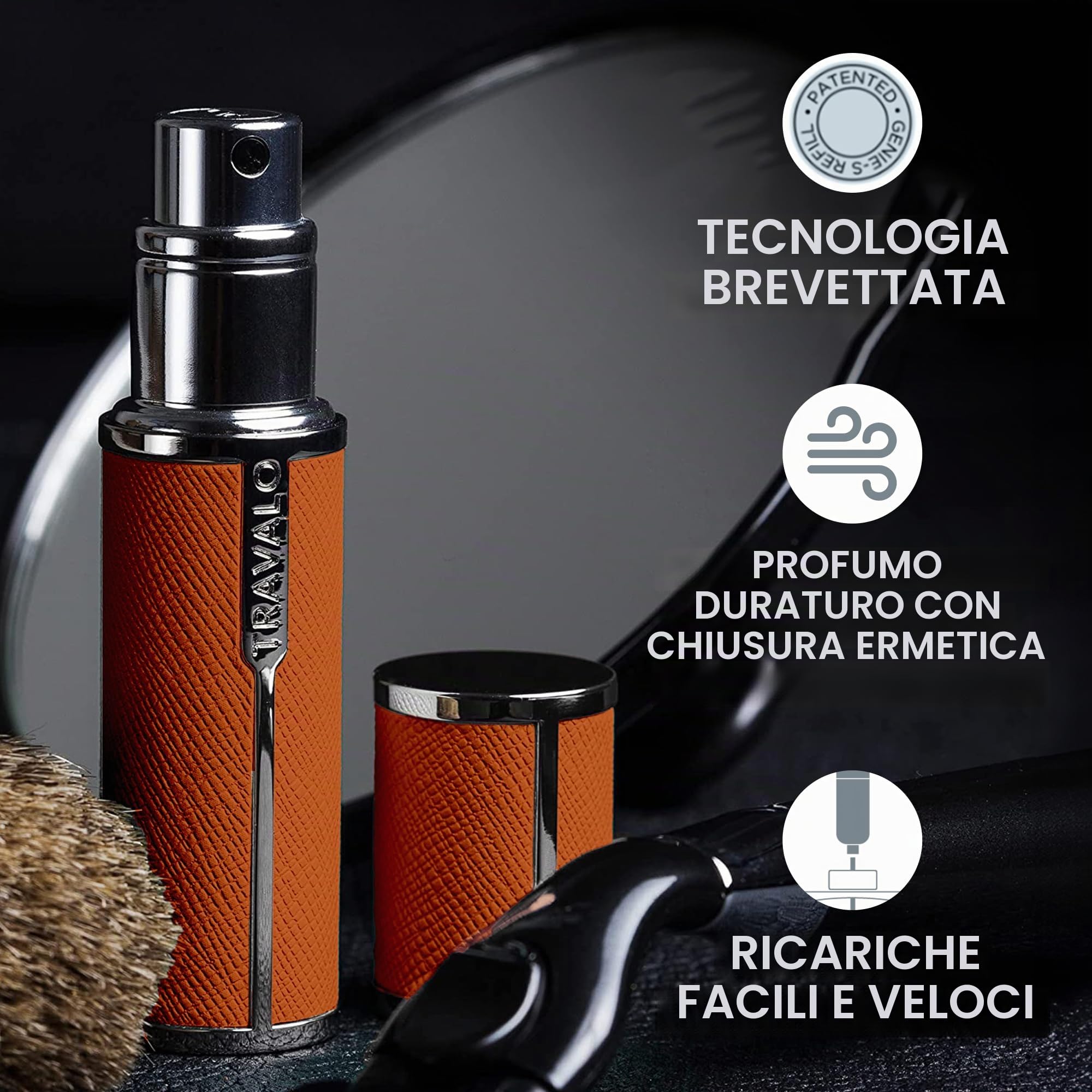 Travalo Milano Orange/Orange : Amazon.it: Beauty