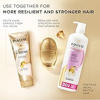 Vista 6 de Pantene Miracle Rescue Deep Conditioner with Melting Pro-V Pearls - For Dry, Damaged, or Color-Treated Hair - Intense Moisture & Repair - 8.0 Oz