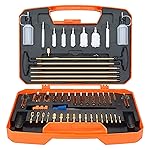 Raiseek Gun Cleaning Kit Rifle Pistol Shotgun Universal Cleaning Kit for 20GA 12GA .45 .40 .357/.380/.38/9MM .338 .325/8mm .30/7.62MM .270 .250 .243 .22 .17 All Calibers (Brass Jags-Orange)