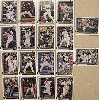 Chicago White Sox 2025 Topps Complete Mint Hand Collated 18 Card Team Set Featuring Rookie Cards of Brooks Baldwin, Ky Bush, Drew Thorpe, Sean Burke, Jairo Iriarte and Jake Eder Plus