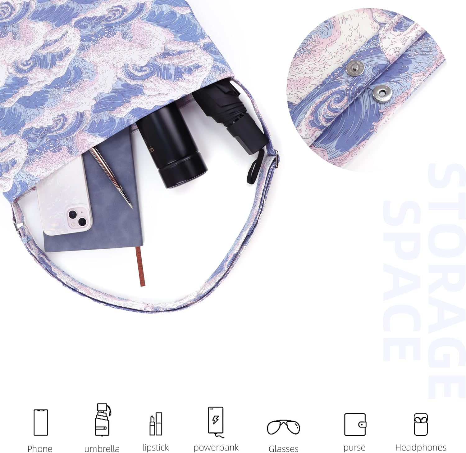 DGAZ Fashion Messenger Bag, Crossbody Bag with Adjustable Shoulder Strap, Gift Ideas for Women