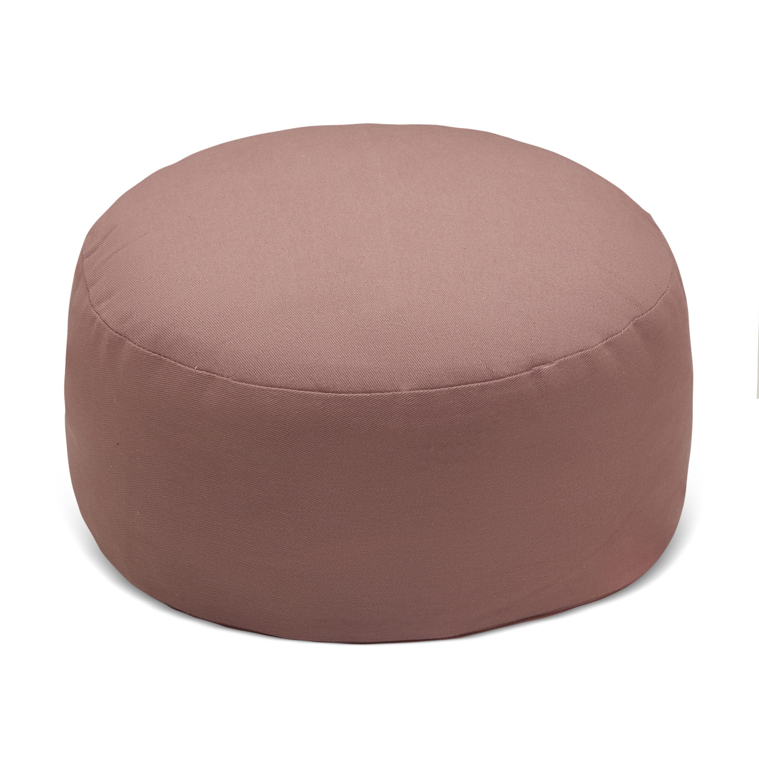 Sarveda Hi-Zafu Meditation Cushion filled with Buckwheat Hulls | Rose