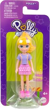 Polly Pocket Doll With Trendy Outfit 2018 Edition Measures Approx. 3.5 Tall (1 Doll)