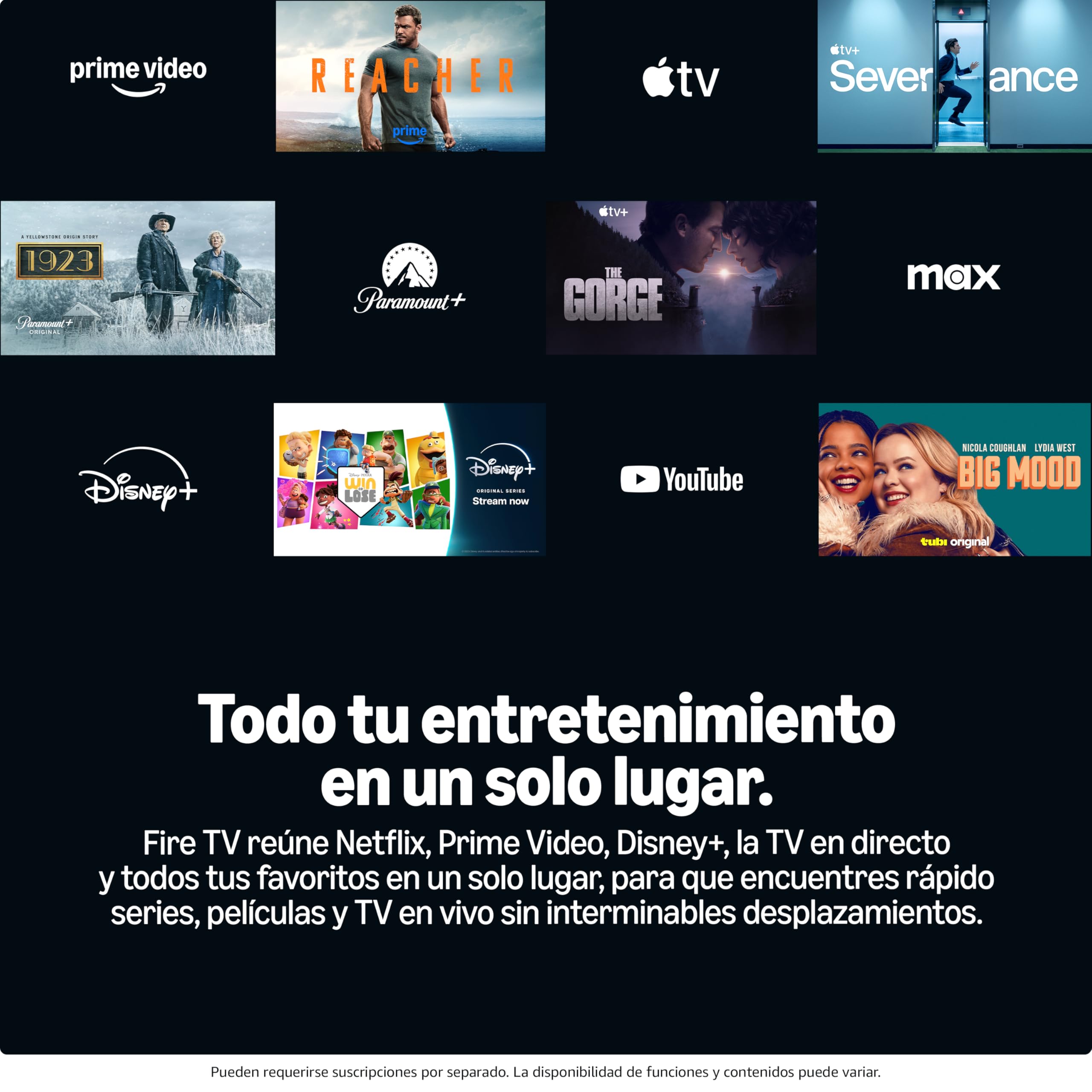 Telefunken 32FTV825, 32 Pulgadas HD, Smart TV Fire OS, HDR10, Alexa Integrado, Control por Voz, Dolby Audio, Apple AirPlay, Bluetooth