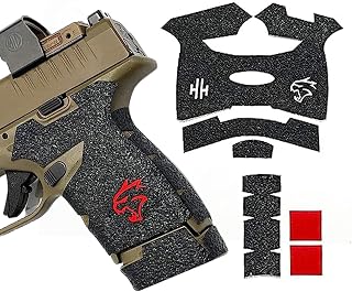 Handleitgrips Handgun Grip Tape Compatible with Springfield Hellcat - Black Textured Rubber Pistol Tape 13rd Magazine Grip, Easy Installation, Veteran Owned, Made in The USA