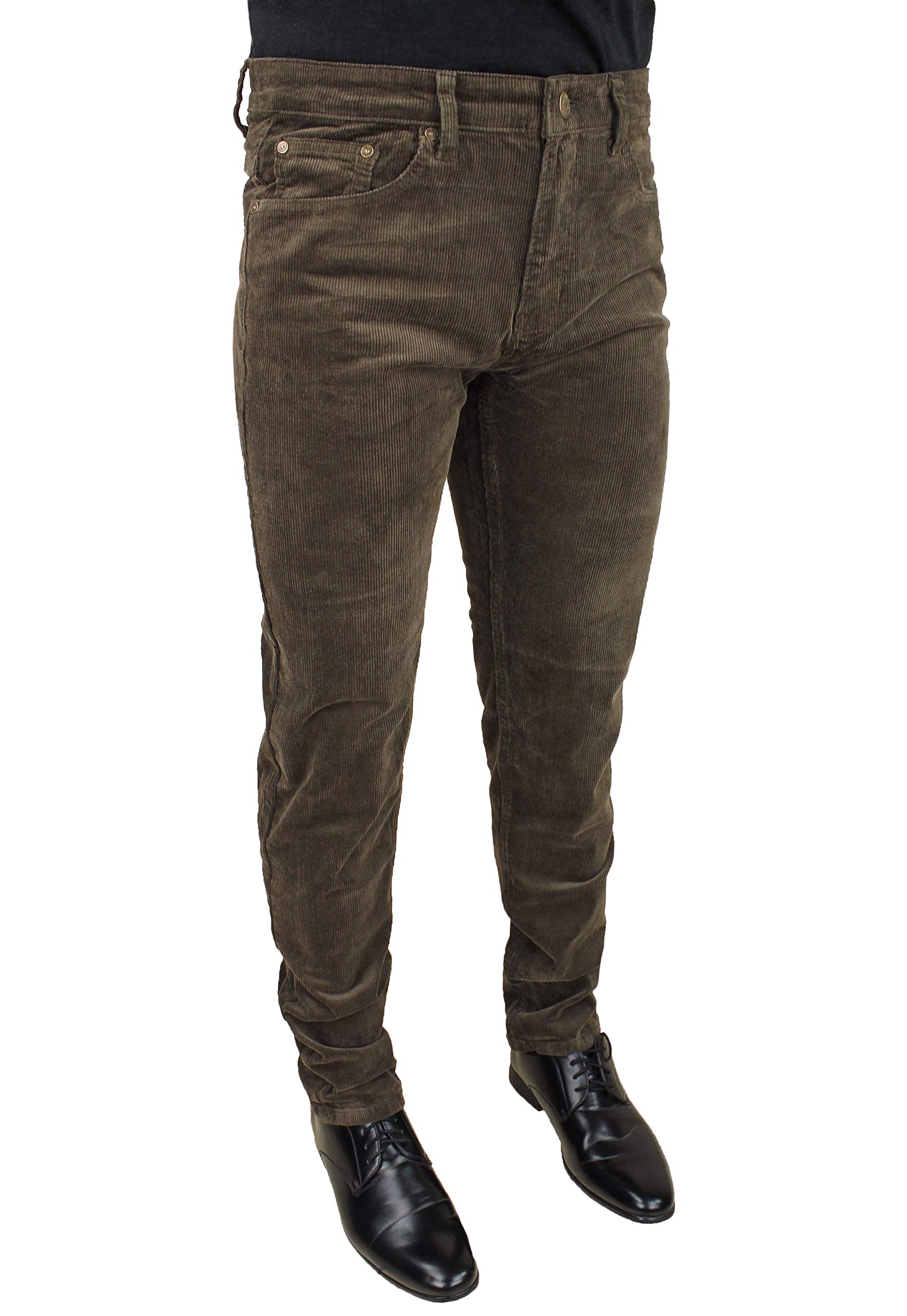 Evoga Pantaloni Uomo sartoriali in Velluto Casual Invernali