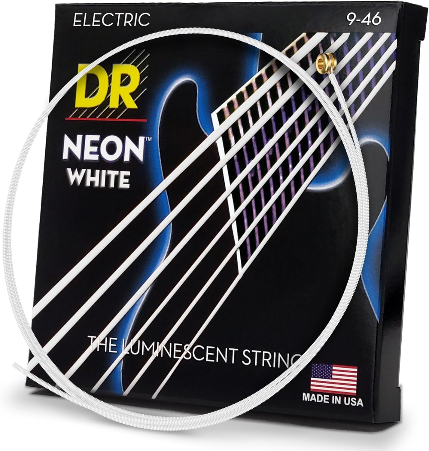 DR Strings HI-DEF NEON Electric Guitar Strings (NWE-9/46)