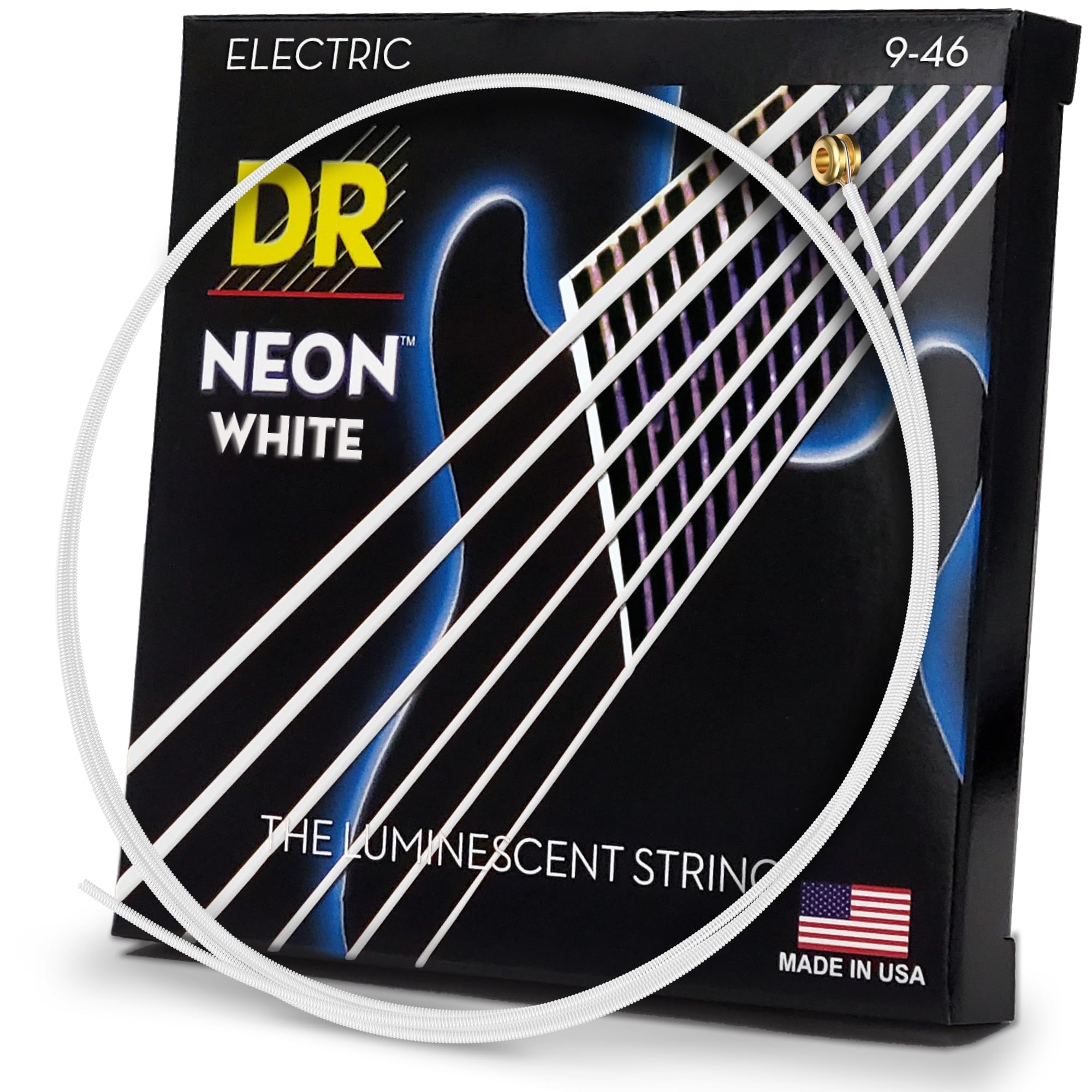 DR Strings HI-DEF NEON Electric Guitar Strings (NWE-9/46)