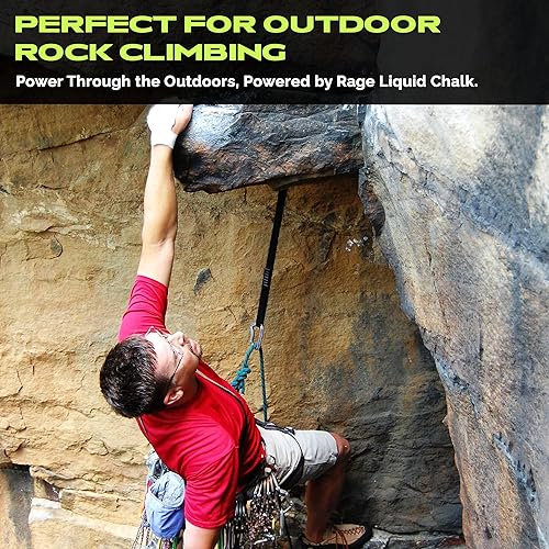 Miniatura 10 de Rage Fitness Gym Liquid Chalk, Magnesium Carbonate Athletic Chalk for Excellent Grip, Gym Workout Grip Chalk, Weightlifting, Gymnastics